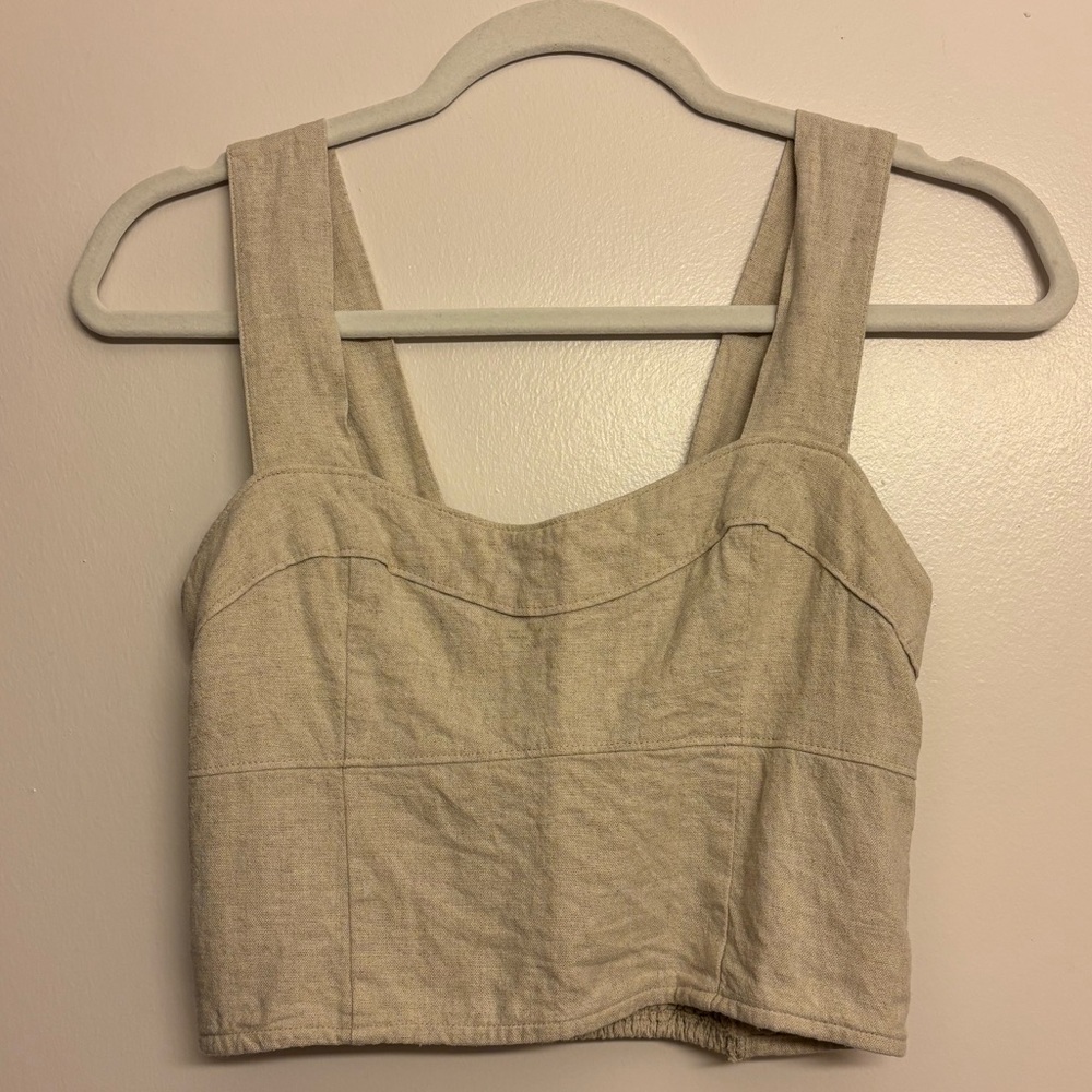 Abercrombie Bustier Crop Top